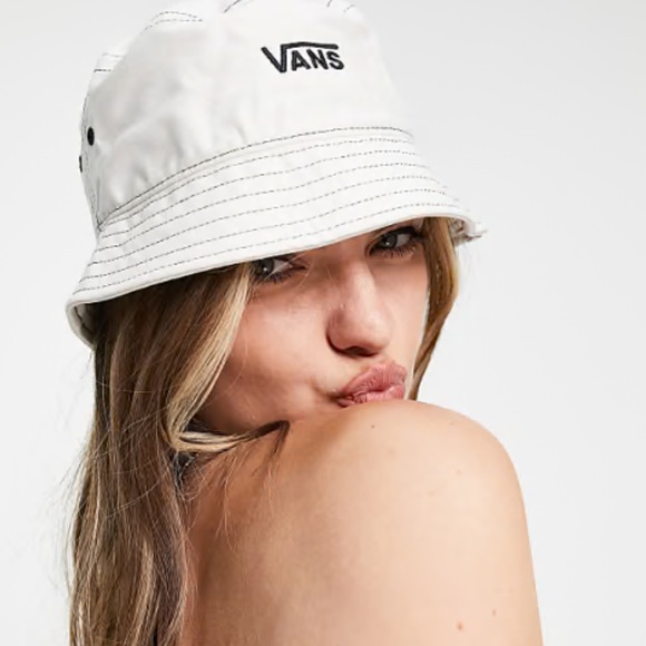 Vans Khaki and Black Bucket Hat - Picture 1 of 3